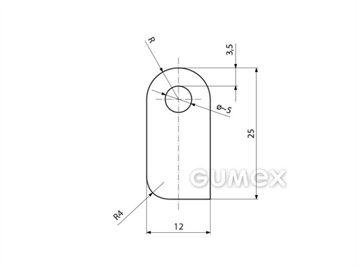 SILIKONPROFILE D-FORM